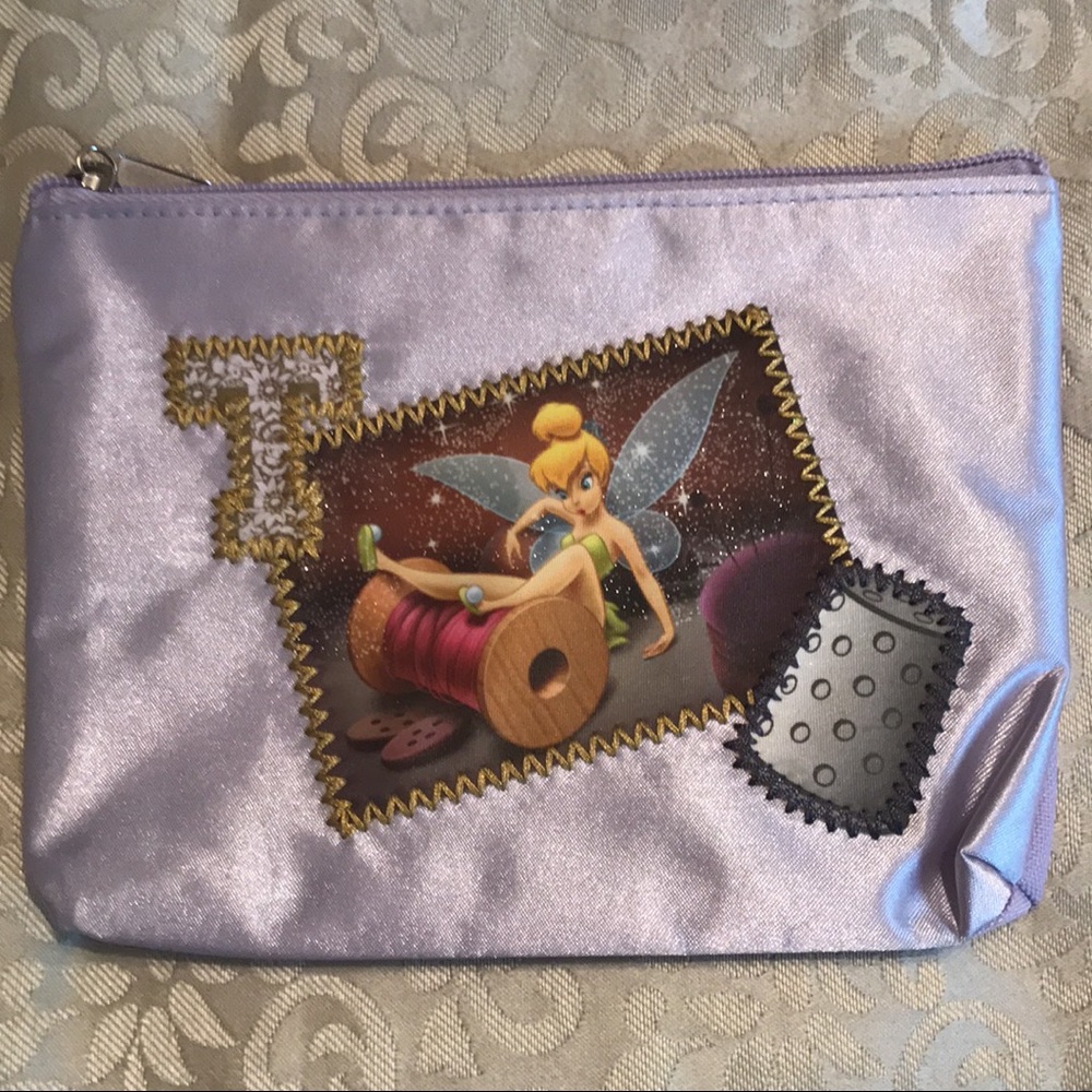 New Disney Tinker Bell Cosmetics Bag Gem